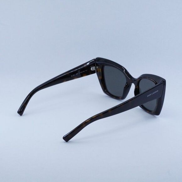 ?️ New Saint Laurent SL552 008 Sunglasses - Dark Havana Frame, Grey Lenses main image 6
